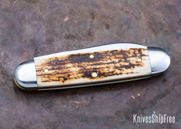 Northwoods Knives: Indian River Jack - Mammoth Ivory - NW16GK044 (Back)