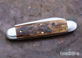 Northwoods Knives: Indian River Jack - Mammoth Ivory - NW16GK047 (Back)