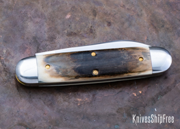 Northwoods Knives: Indian River Jack - Mammoth Ivory - NW16GK048 (Back)