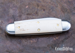 Northwoods Knives: Indian River Jack - Mammoth Ivory - NW16GK049 (Back)