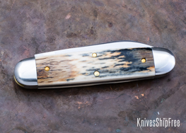Northwoods Knives: Indian River Jack - Mammoth Ivory - NW16GK052 (Back)