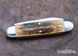 Northwoods Knives: Indian River Jack - Mammoth Ivory - NW16GK054 (Back)