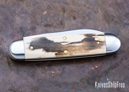 Northwoods Knives: Indian River Jack - Mammoth Ivory - NW16GK058 (Back)