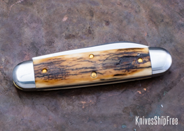 Northwoods Knives: Indian River Jack - Mammoth Ivory - NW16GK062 (Back)