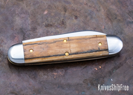 Northwoods Knives: Indian River Jack - Mammoth Ivory - NW16GK065 (Back)