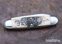 Northwoods Knives: Indian River Jack - Mammoth Ivory - NW16GK068 (Back)