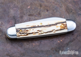 Northwoods Knives: Indian River Jack - Mammoth Ivory - NW16GK075 (Back)