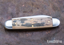 Northwoods Knives: Indian River Jack - Mammoth Ivory - NW16GK076 (Back)