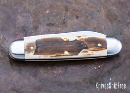 Northwoods Knives: Indian River Jack - Mammoth Ivory - NW16GK079 (Back)
