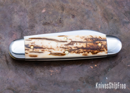 Northwoods Knives: Indian River Jack - Mammoth Ivory - NW16GK081 (Back)