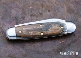 Northwoods Knives: Indian River Jack - Mammoth Ivory - NW16GK082 (Back)