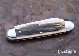 Northwoods Knives: Indian River Jack - Mammoth Ivory - NW16GK087 (Back)
