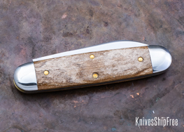 Northwoods Knives: Indian River Jack - Mammoth Ivory - NW16GK091 (Back)