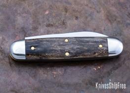 Northwoods Knives: Indian River Jack - Mammoth Ivory - NW16GK097 (Back)