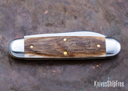 Northwoods Knives: Indian River Jack - Mammoth Ivory - NW16GK098 (Back)