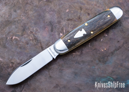 Northwoods Knives: Indian River Jack - Mammoth Ivory - NW16GK001 (Front)