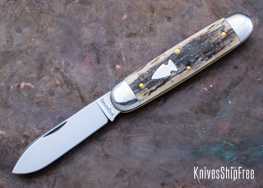 Northwoods Knives: Indian River Jack - Mammoth Ivory - NW16GK100 (Front)