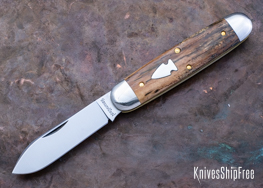 Northwoods Knives: Indian River Jack - Mammoth Ivory - NW16GK103 (Front)