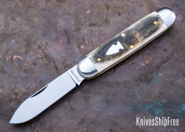 Northwoods Knives: Indian River Jack - Mammoth Ivory - Factory Second - NW16GK106 (Front)