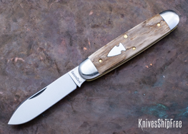 Northwoods Knives: Indian River Jack - Mammoth Ivory - Factory Second - NW16GK107 (Front)