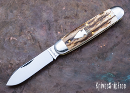 Northwoods Knives: Indian River Jack - Mammoth Ivory - NW16GK018 (Front)