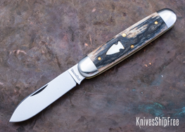 Northwoods Knives: Indian River Jack - Mammoth Ivory - NW16GK021 (Front)