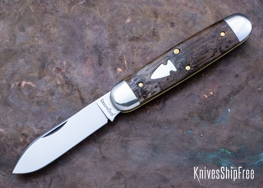 Northwoods Knives: Indian River Jack - Mammoth Ivory - NW16GK027 (Front)