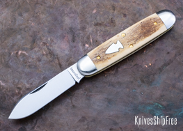 Northwoods Knives: Indian River Jack - Mammoth Ivory - NW16GK003 (Front)