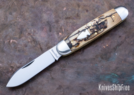 Northwoods Knives: Indian River Jack - Mammoth Ivory - NW16GK030 (Front)