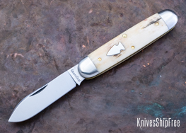 Northwoods Knives: Indian River Jack - Mammoth Ivory - NW16GK040 (Front)