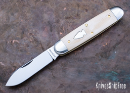 Northwoods Knives: Indian River Jack - Mammoth Ivory - NW16GK046 (Front)
