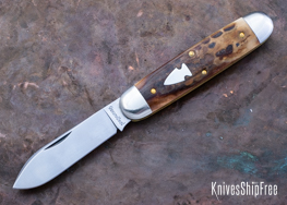 Northwoods Knives: Indian River Jack - Mammoth Ivory - NW16GK047 (Front)