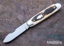 Northwoods Knives: Indian River Jack - Mammoth Ivory - NW16GK063 (Front)