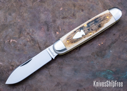 Northwoods Knives: Indian River Jack - Mammoth Ivory - NW16GK070 (Front)