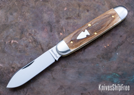 Northwoods Knives: Indian River Jack - Mammoth Ivory - NW16GK077 (Front)