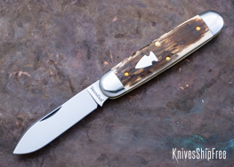 Northwoods Knives: Indian River Jack - Mammoth Ivory - NW16GK079 (Front)