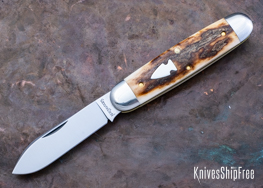 Northwoods Knives: Indian River Jack - Mammoth Ivory - NW16GK083 (Front)