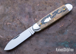 Northwoods Knives: Indian River Jack - Mammoth Ivory - NW16GK086 (Front)