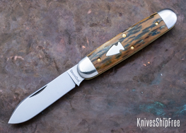 Northwoods Knives: Indian River Jack - Mammoth Ivory - NW16GK088 (Front)