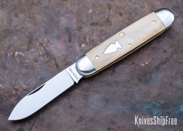 Northwoods Knives: Indian River Jack - Mammoth Ivory - NW16GK009 (Front)