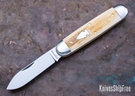 Northwoods Knives: Indian River Jack - Mammoth Ivory - NW16GK092 (Front)