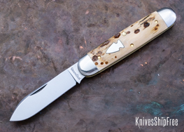 Northwoods Knives: Indian River Jack - Mammoth Ivory - NW16GK094 (Front)
