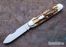 Northwoods Knives: Indian River Jack - Mammoth Ivory - NW16GK095 (Front)