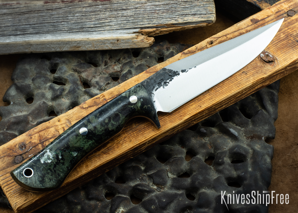 Green & Black Box Elder Burl - Black Liners - 072015 (Back)