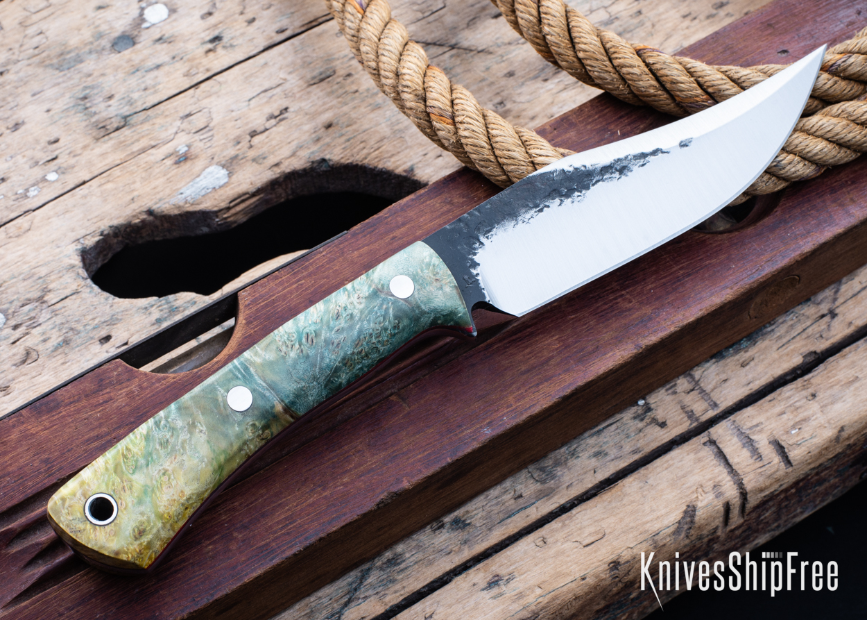 Box Elder Burl - Red Liners - LH14HJ109 (Back)