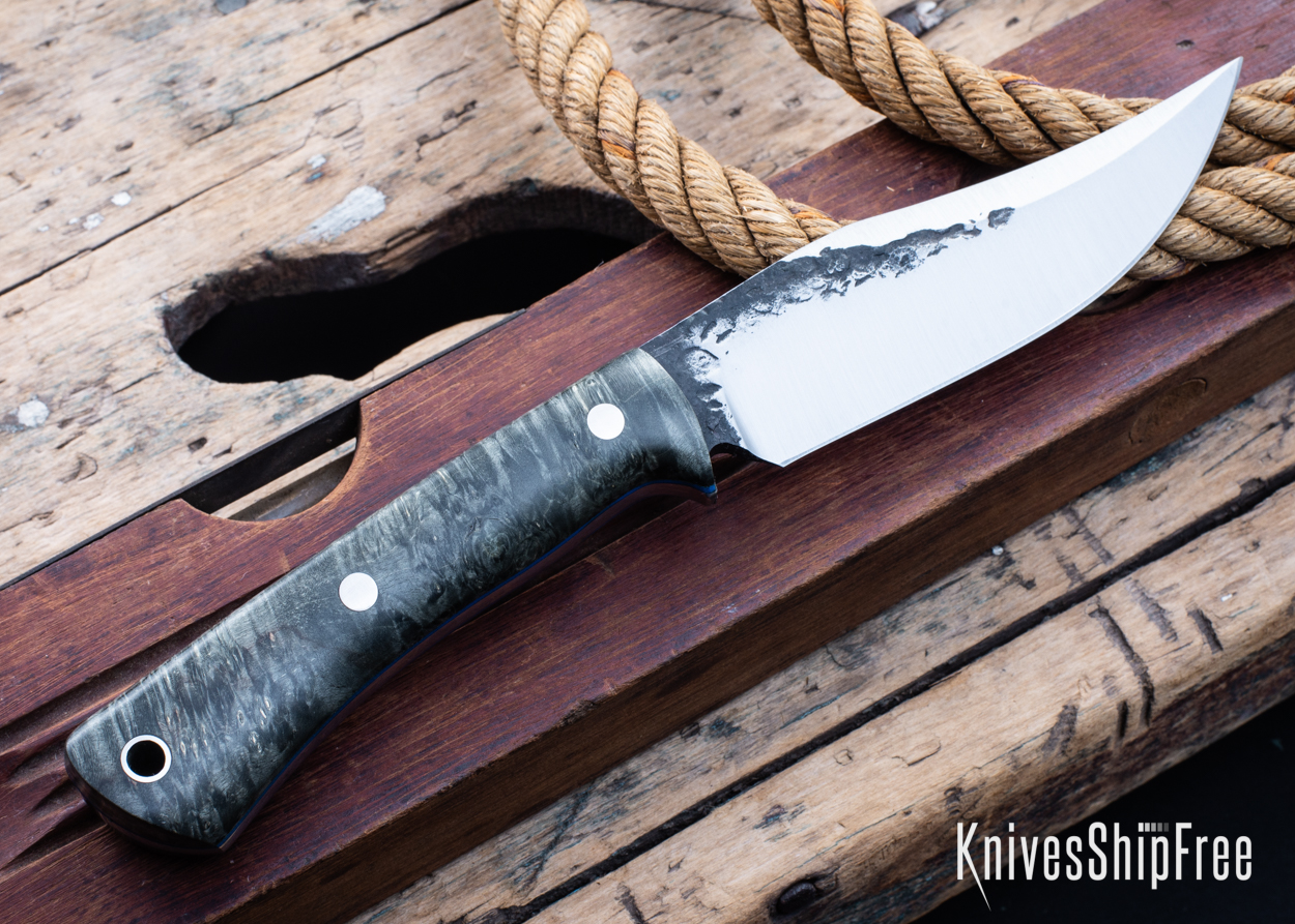 Box Elder Burl - Blue Liners - LH14HJ072 (Back)