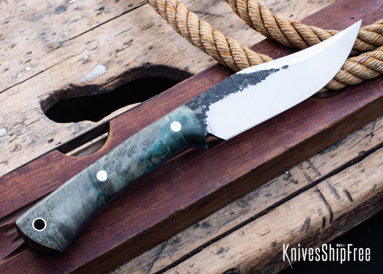 Box Elder Burl - Blue Liners - LH14HJ075 (Back)