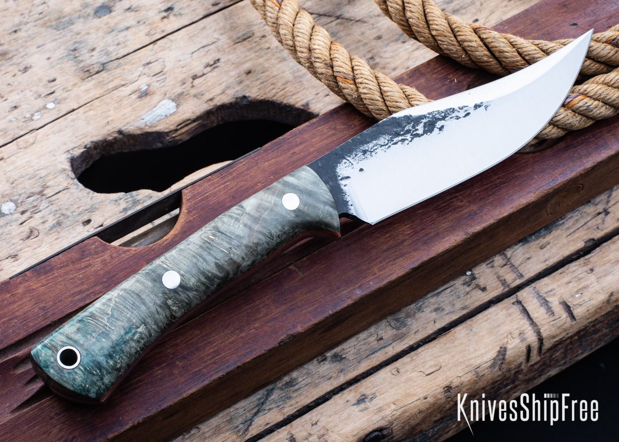 Box Elder Burl - Orange Liners - LH14HJ084 (Back)