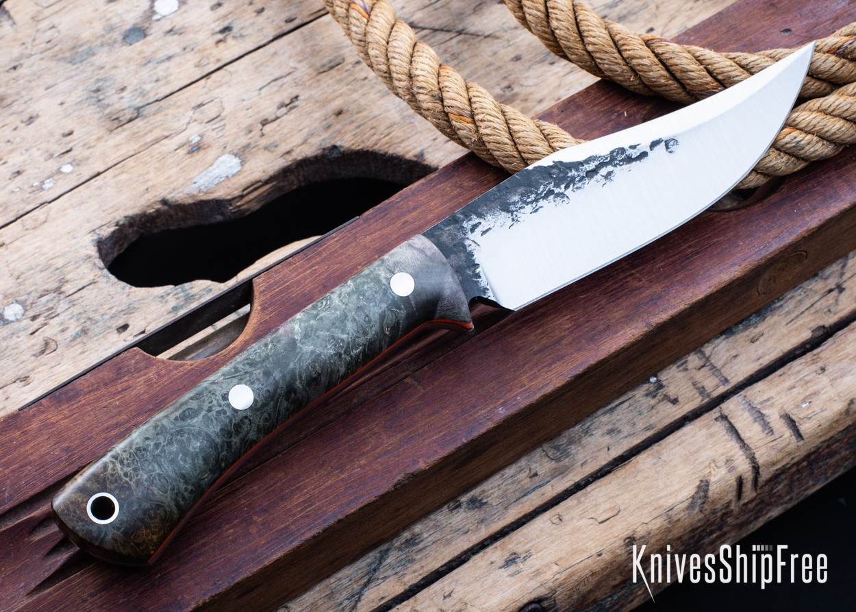 Box Elder Burl - Orange Liners - LH14HJ091 (Back)