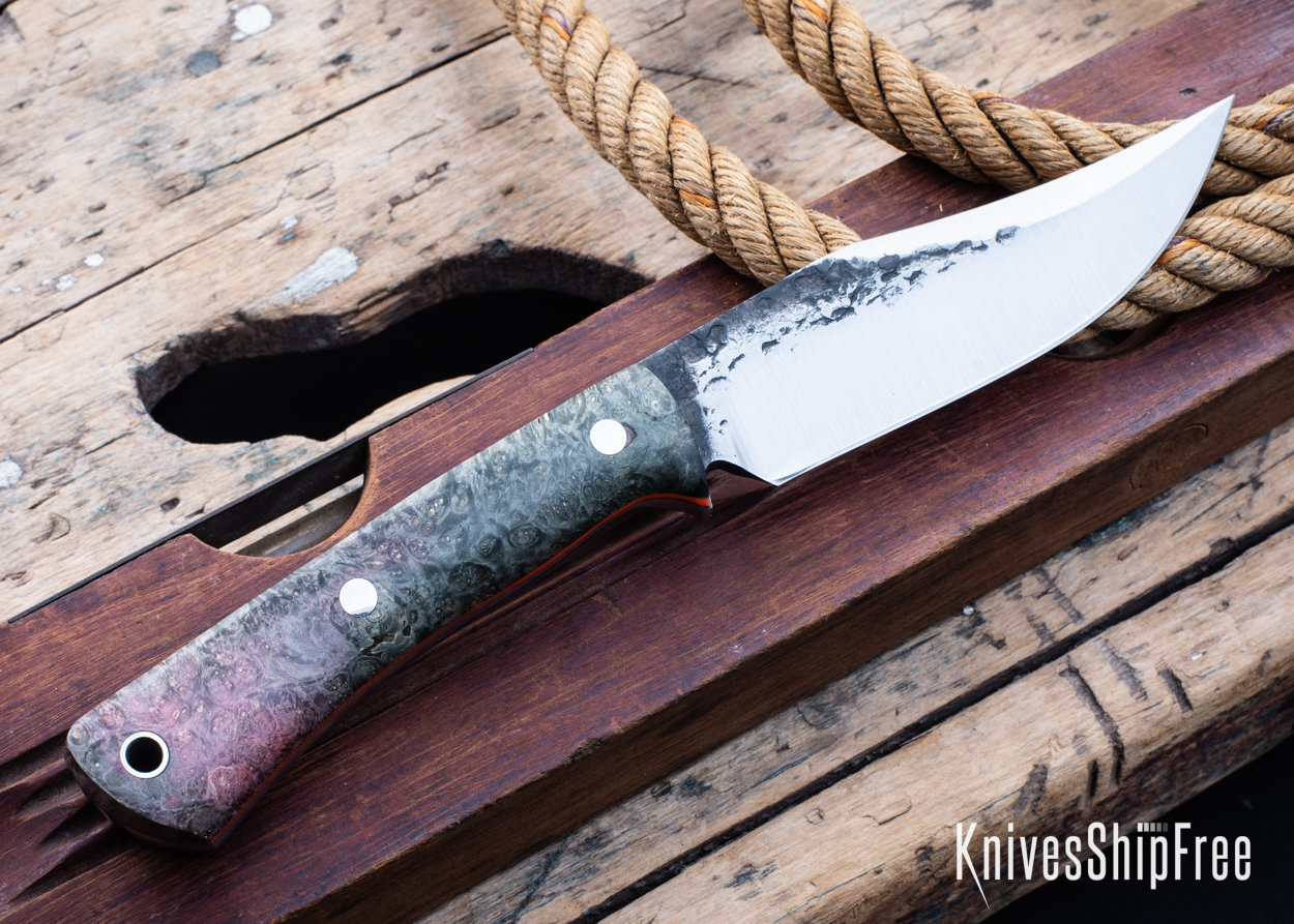 Box Elder Burl - Orange Liners - LH14HJ092 (Back)